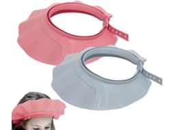 Conjunto De 2 Toucas Banho Com Alça Ajustável Para A Cabeça, Proteção Confortável E Segura | Para Adultos, Banho