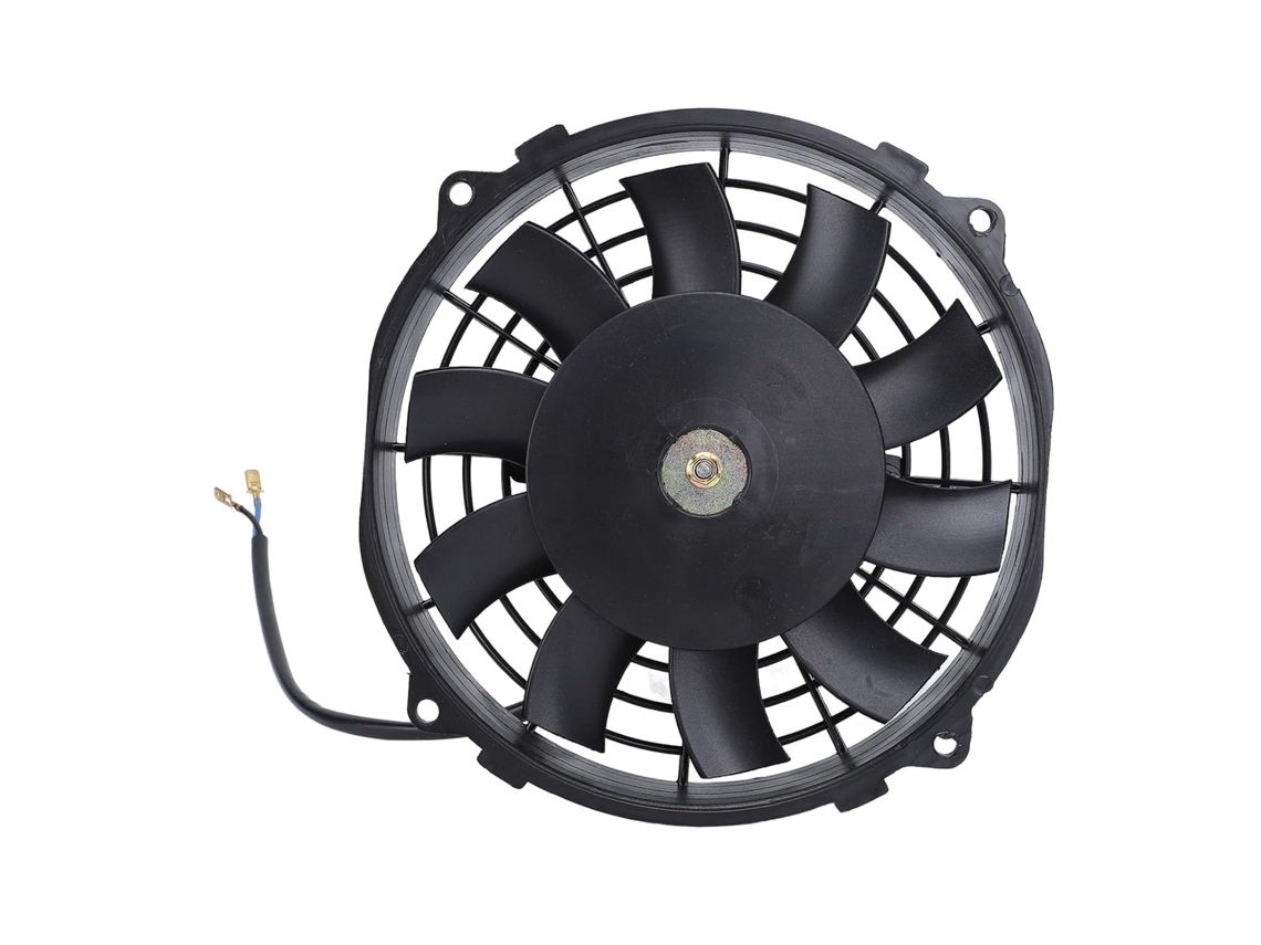 Ventoinha Elétrica Fina De 7 Polegadas Para Radiador, Design Eficiente Push Pull Para Veículos, Encaixe Universal 12v