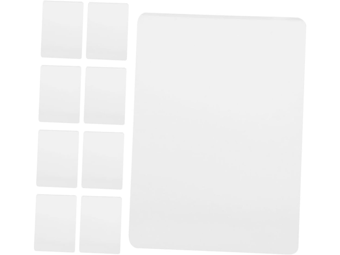 Folhas De Laminação Térmica Transparentes De 3 Polegadas (95 X 66 Mm), Película De Pvc Resistente À