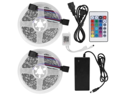 Fita de Luz Led Rgb 5050smd 12v 10m Controle App Bluetooth | S/MARCA