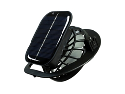 Laxiscreed Clip Fan Com Energia Solar E Usb, Prático E Recarregável