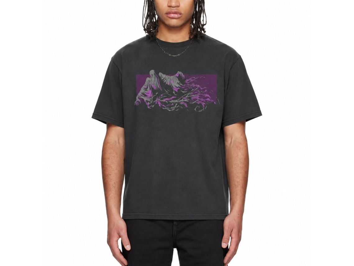 Rockinstone Harry Potter Dementors Black T-shirt Size:s