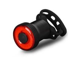 Luz Traseira De Bicicleta - Sensor De Freio Inteligente De Alto Brilho (preto)