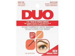 Pestanas Postiças DUO Adhesives 2 In 1 Brush On Adhesive Clear