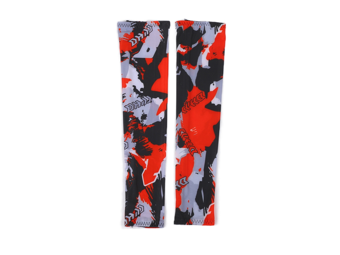 Conjunto de 2 Braçadeiras Arm Sleeves de Resfriamento Nylon Protetor Solar para Ciclismo Pesca S/MARCA
