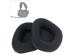 Almofada para Corsair VOID PRO de Orelhas de Espuma Macia Preta XIAOMOYU