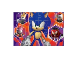 Puzzle 24 Peças Tema Sonic Prime Da Giant Floor Collection Multicor RAVENSBURGER
