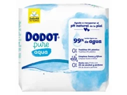Toalhitas Bebé Aqua Pure DODOT emb. 576 un (12 x 48 un)