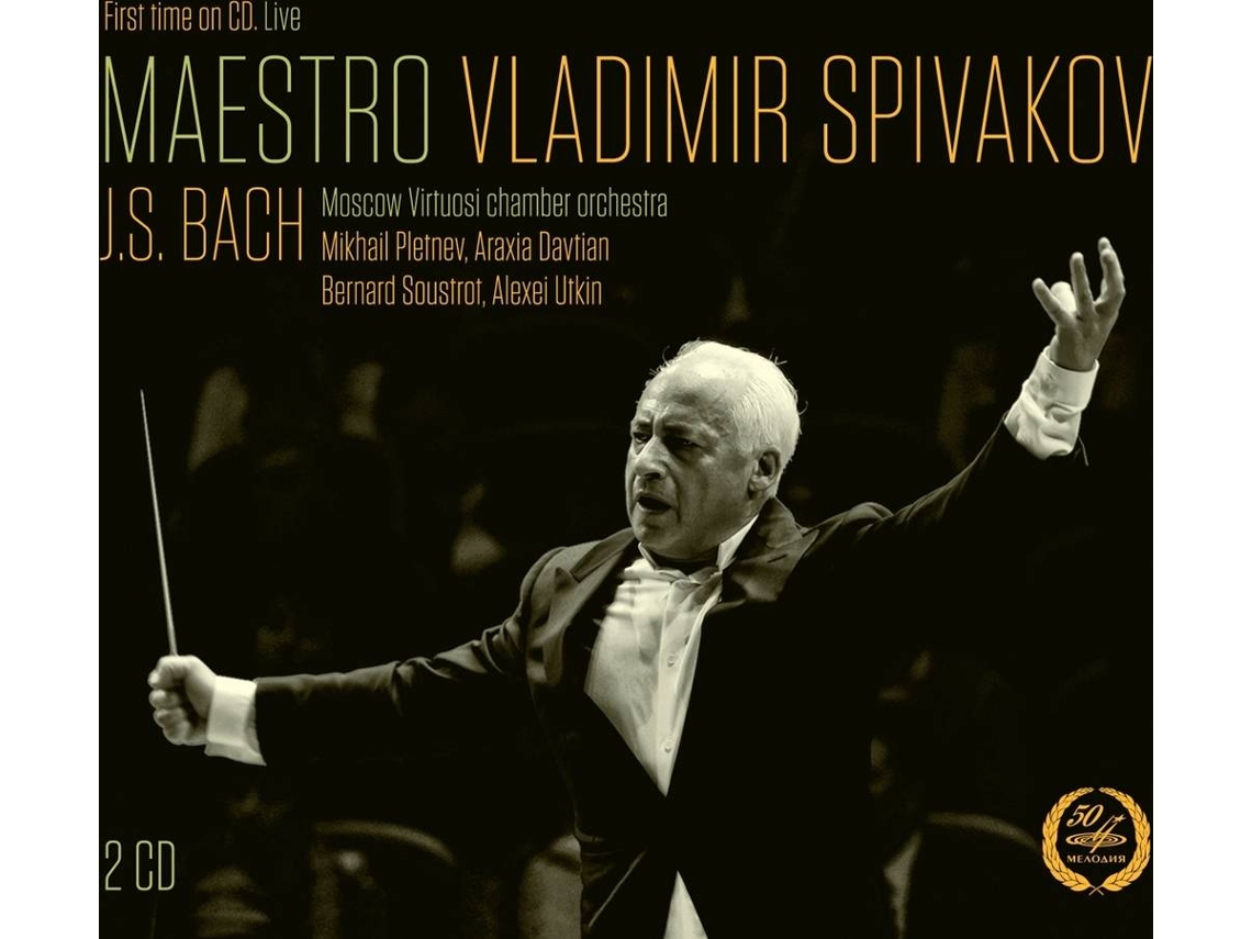 CD Spivakov/Pletnev/Moscow Virtuosi - Spivakov dirigiert Bach (2CDs)