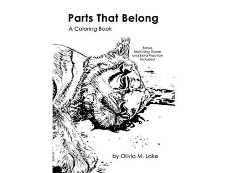 Livro Parts That Belong A Coloring Book de Olivia M Lake (Inglês)