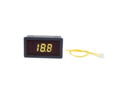 Voltímetro Digital Led 0.56 Polegadas Painel Tensão Ac 70 380v Dígito Amarelo