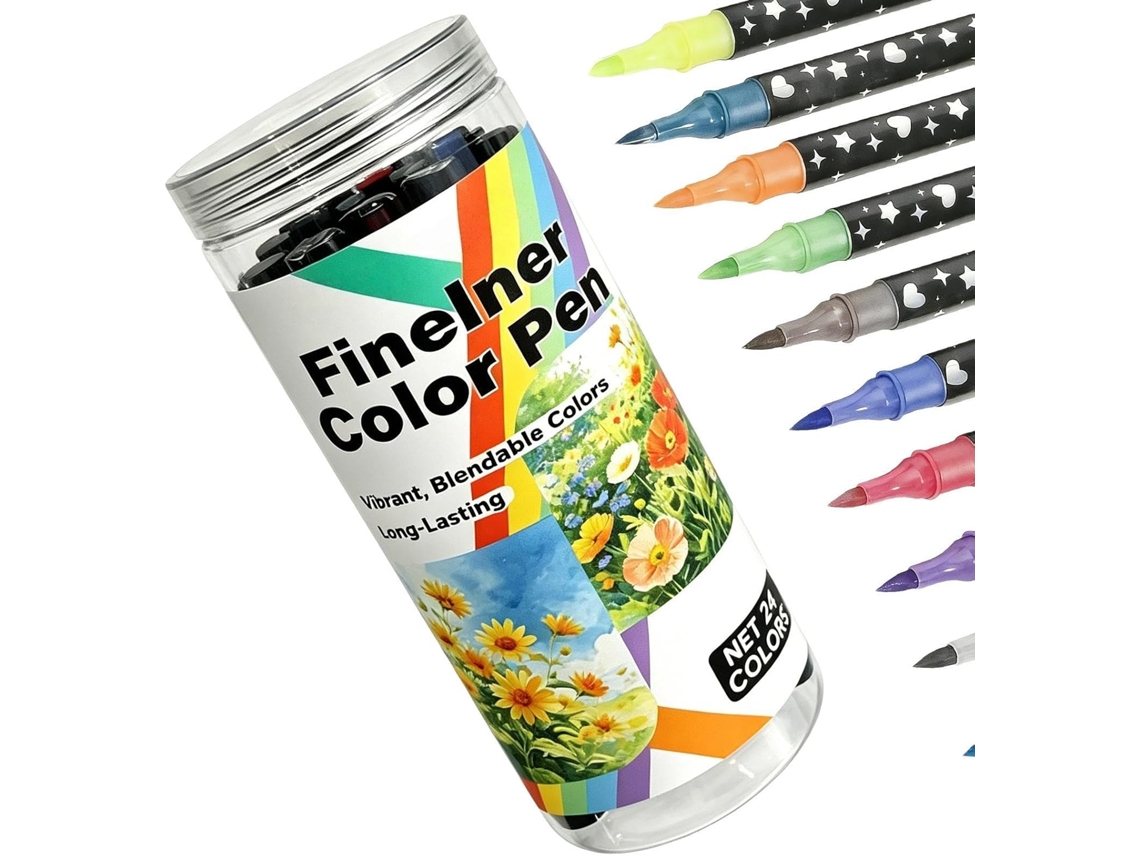 Marcadores De Tinta Ergonômicos E De Secagem Rápida