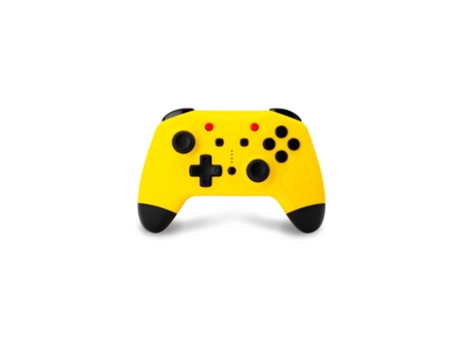 Under Control Mando/ Gamepad Inalambrico Dise?o Pikachu Compatible CON Nintendo SWITCH- 13 BOTONES- Motor de Doble VIBRACION- Cable de Carga USB- C de 1M