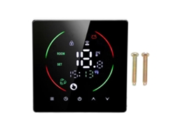 Laxiscreed Termóstato Inteligente Wi-fi Para Piso Radiante, Controla Clima E Humidade, Compatível Com Caldeiras De Parede