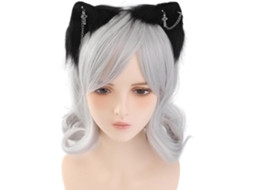 Tiara com Orelhas de Animais em Estilo Japonês para Cosplay, Halloween e Festas. SFUSHOS