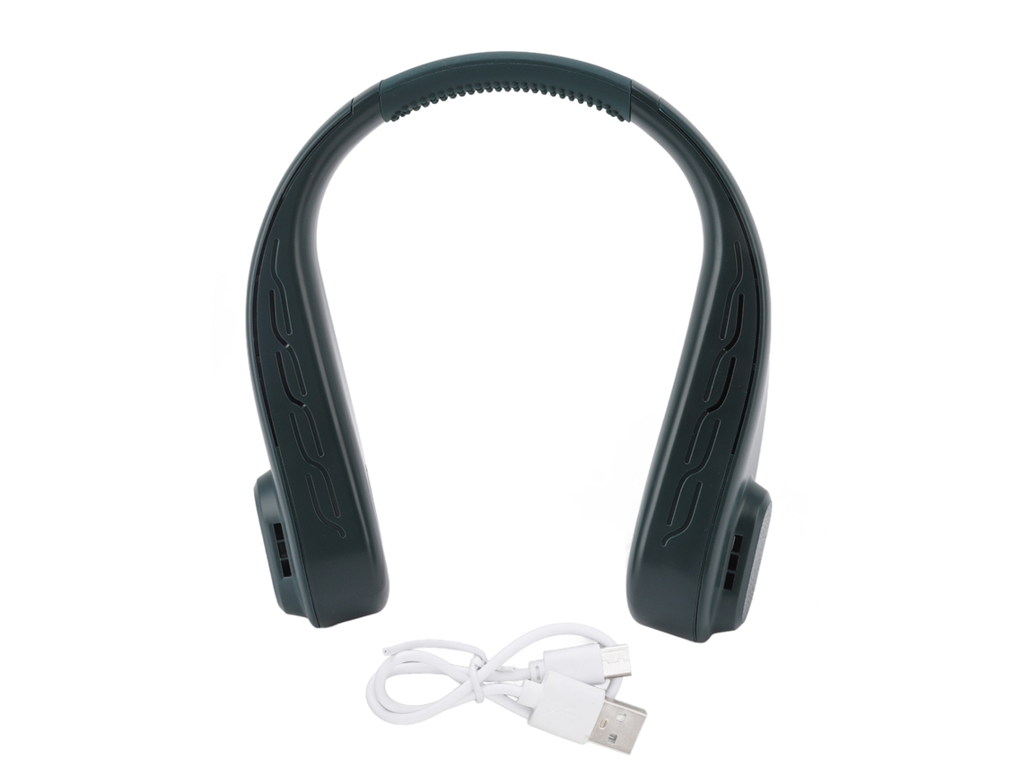 Laxiscreed Ventilador De Pescoço Sem Lâmina, Usb Recarregável E Bateria Interna