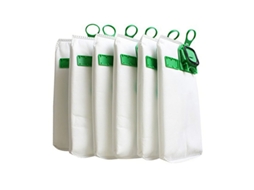 6 sacos de microfibra adaptáveis para aspirador Vorwerk Vk140-150