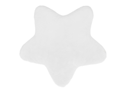 Ats almohada Estrella Suave Decoratsiva Peluche Juguete para Sofá Dormitorio Coche 19,6 Polegadas Branca