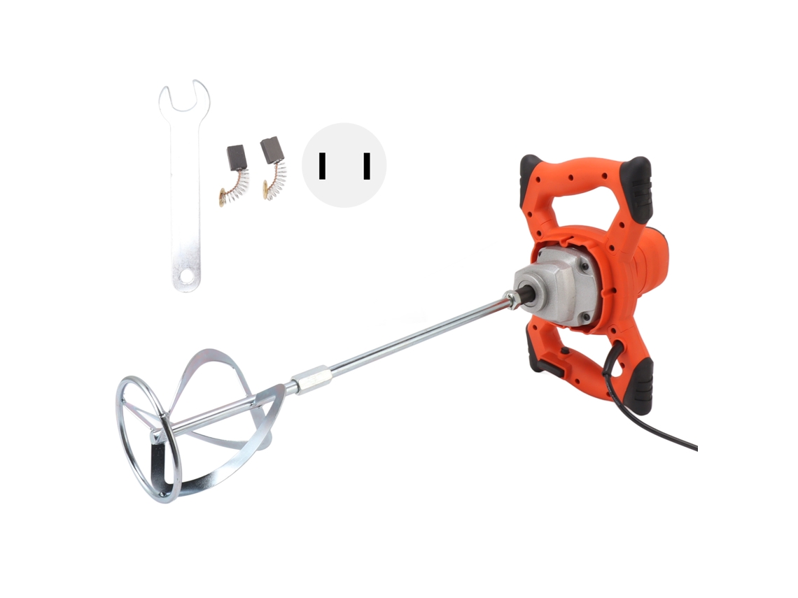 Máquina Misturadora de Mão 2400w 6 Velocidades Concreto