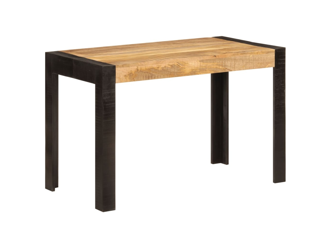 Vidaxl Mesa De Jantar 120x60x76 Cm Madeira De Mangueira Maciça