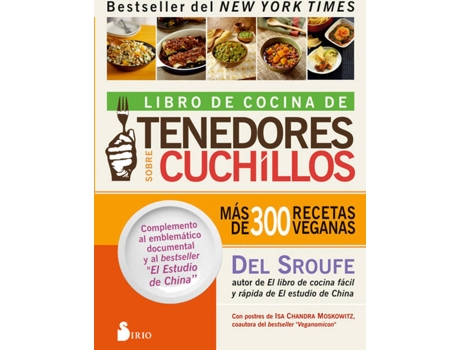 Livro Libro De Cocina De Tenedores Sobre Cuchillos