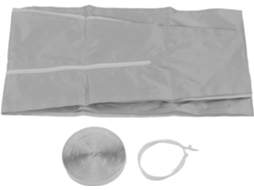 Tecido De Vedação Universal Para Janelas Ar Condicionado Portátil Com Acoplador Ajustável Kit Defletor Em Poliéster 210d