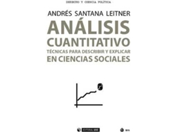 Livro Análisis Cuantitativo de Andrés Santana Leitner (Espanhol)