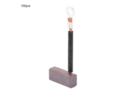 100pcs Escovas de Carbono para Motor de Bomba D'água 6x8x18mm | S/MARCA