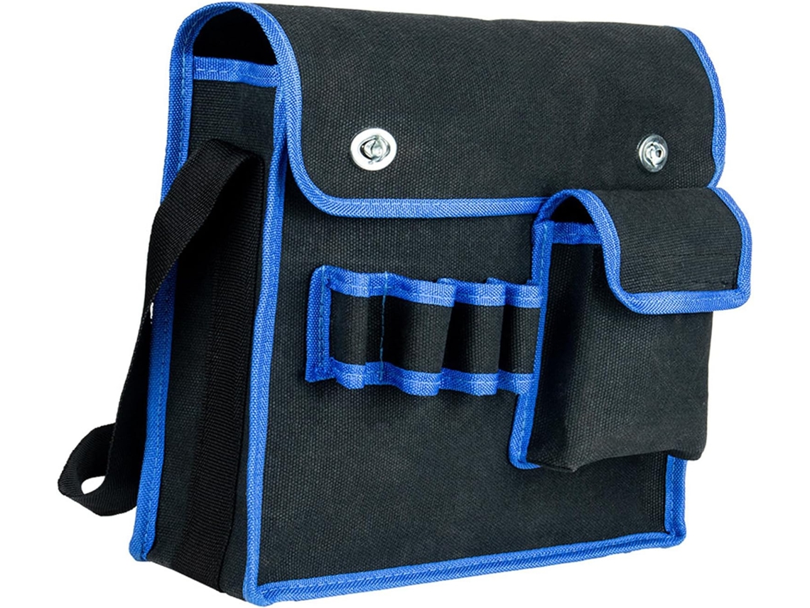 Bolsa De Ferramentas Lona Com Grande Capacidade E Abertura Ampla, Ideal Para Homens Organizador Portátil Casa, Bolsa De