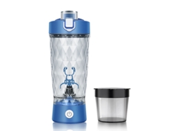 Misturador Eletrico ZRUXE Garrafa (650ML - Tritan BPA-Free - Azul)