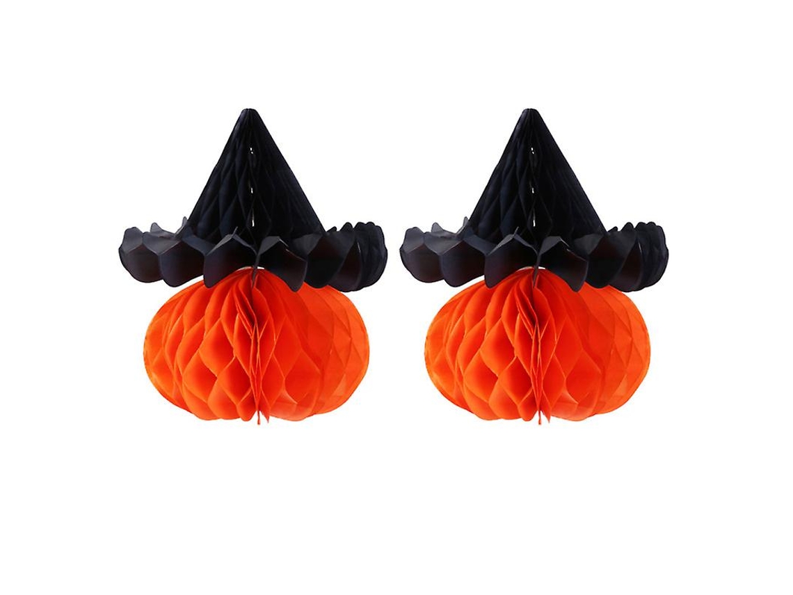 2 Peças de Bola de Papel de Halloween para Decoração de Halloween ALLINLESS