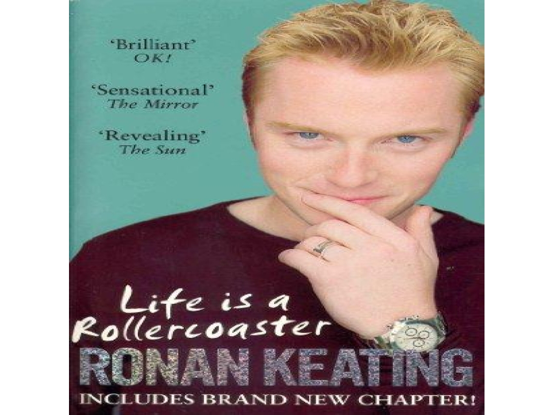 Livro Life Is A Rollercoaster de Ronan Keating (Inglês)