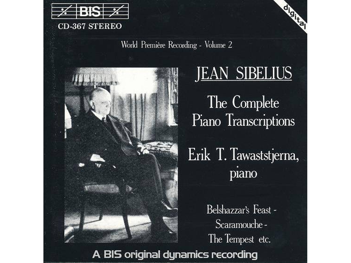 CD Jean Sibelius / Erik T. Tawaststjerna - The Complete Piano Transcriptions, Volume 1 (1CDs)
