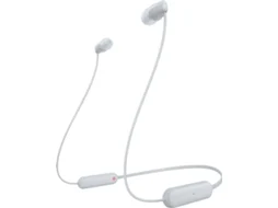 Auriculares Bluetooth SONY WIC100W (In Ear - Microfone - Branco)