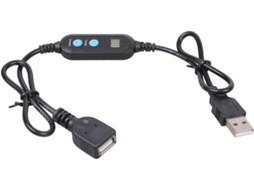Cabo Inteligente Usb Com Temporizador Entrada 5v 2a Aquários Bombas