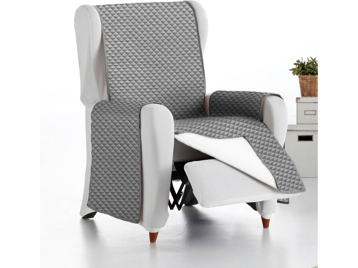 Capa em Tecido Acolchoado e Impermeável para poltrona Relax Luke (55 cm - Cinzento)