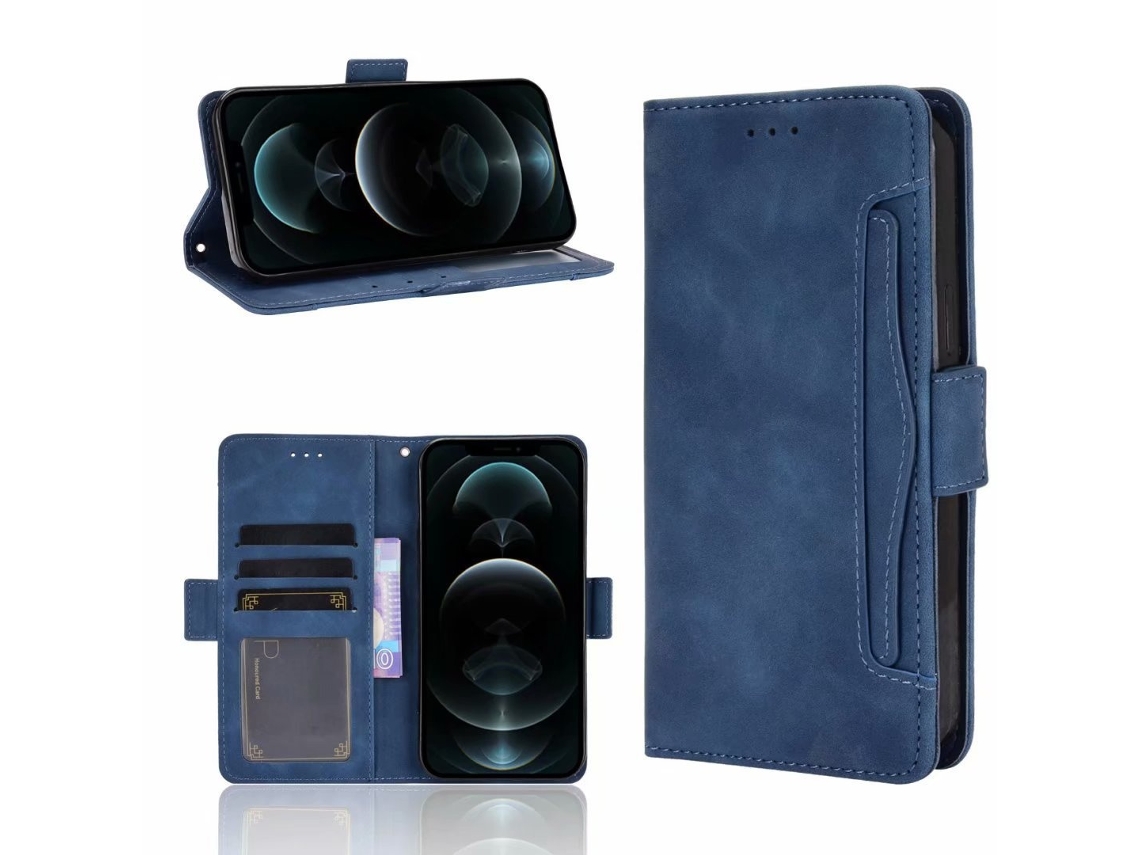 Capa Elysve Para Iphone 11 Carteira Azul