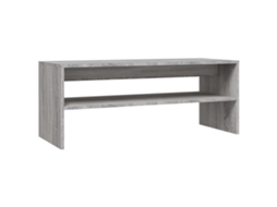 Mesa de Centro Madeira Cinzento Sonoma MAISON EXCLUSIVE (100x40x40 cm)