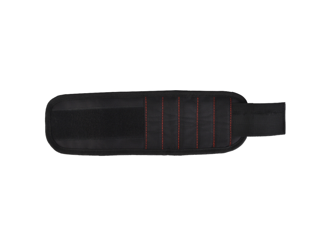 Pulseira magnética para ferramentas, bolsa de pulso com ímã para parafusos, porcas e peças pequenas.