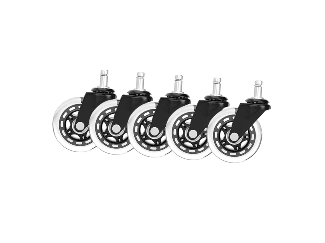 Conjunto De 5 Rodízios Para Cadeira De Escritório, Rodízios Práticos Para Móveis.