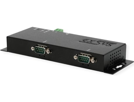 Gmbh Ethernet Zu 2 X Rs 232, Inkl. 12v/3a Netzteil Exsys (ex 6112 2)