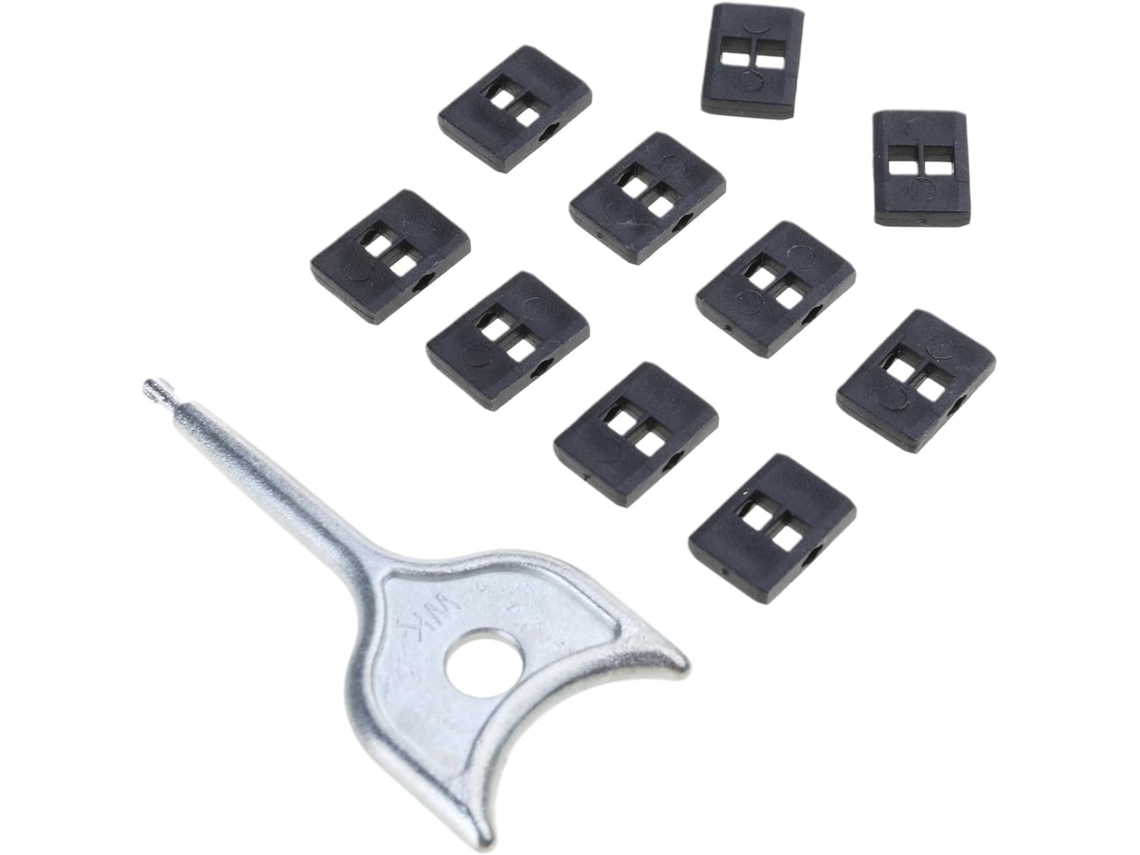 Pacote Com 10 Bloqueadores De Portas Usb Com Proteção E Segurança De Dados.