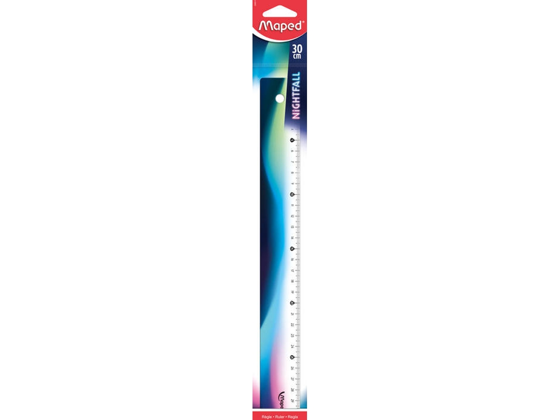 Régua MAPED 30 cm Nightfall - BLS