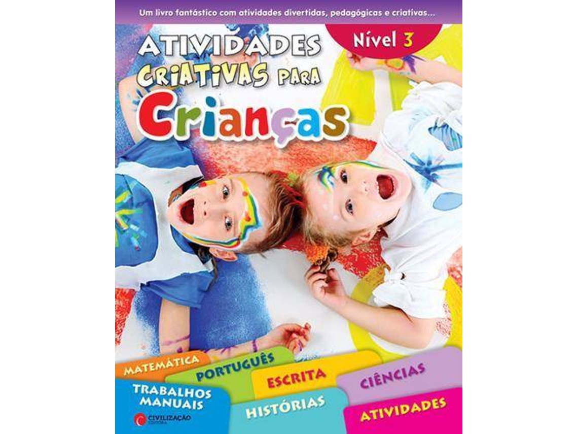 Livro Atividades Criativas Para Crianças - Nível 3 (Português)