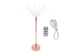 Luzes de fogo de artifício de fio de cobre LED com controle remoto para decoração de casa, jardim, pátio e casamento.