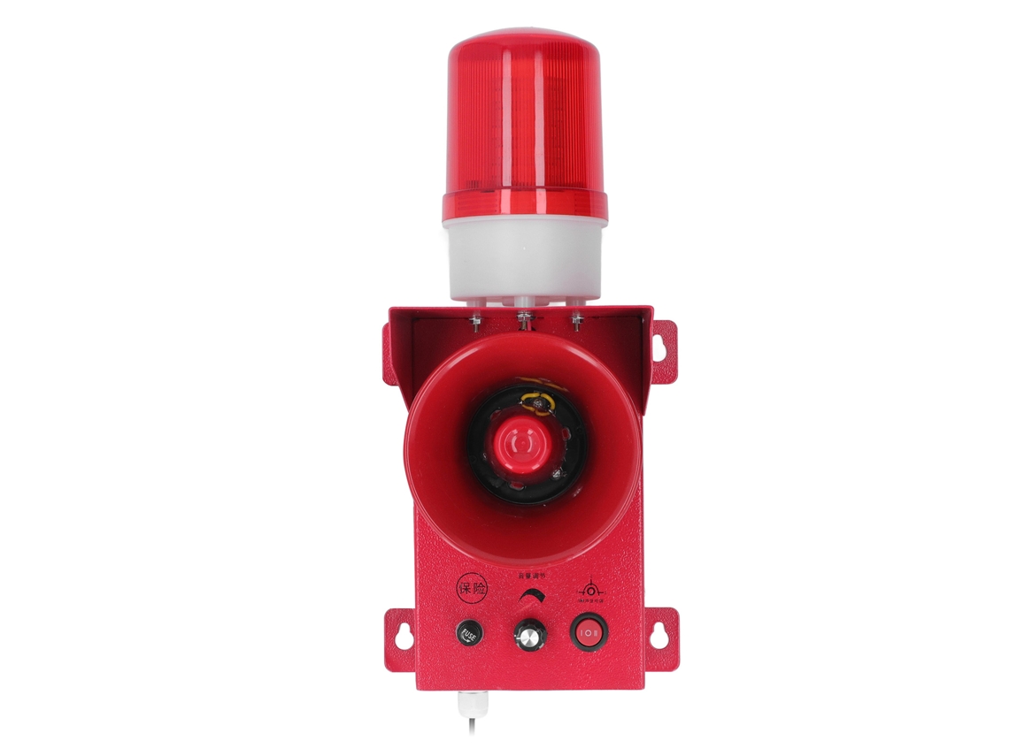 Laxiscreed Alarme Industrial Sonoro À Prova De Água Com Volume Ajustável