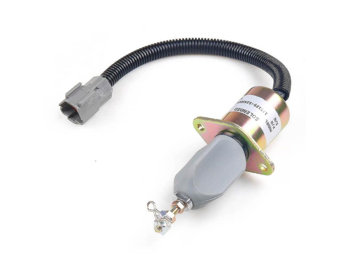 Solenóide De Desligamento De Combustível Para Escavadeira Hyundai R60-5 R210-5 R335-7 Motor Yanmar 12v