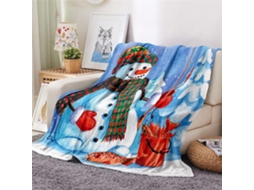 Manta de Flanela Fansu 3d Quente e Macia em Microfibra Ideal para o Inverno Perfeita Cama Ou Sofá Adequada Adu