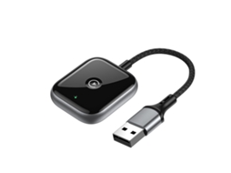 Adaptador Bluetooth ZRUXE para Apple Carplay sem fios (compatível com iPhone 6+, Wifi+bt, plug and play, preto) | ZRUXE