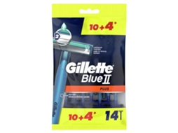 Aparelho De Barba Descartável Blue Ii Plus 10 Unidades 4 Grátis Gillette